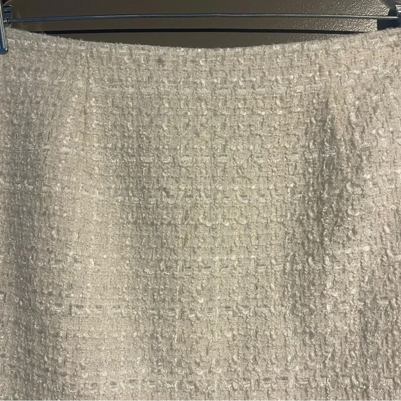 SAU LEE Alicia Skirt in Ivory Tweed Mini Skirt with Finge Hem from Revolve Brand - Picture 13 of 13